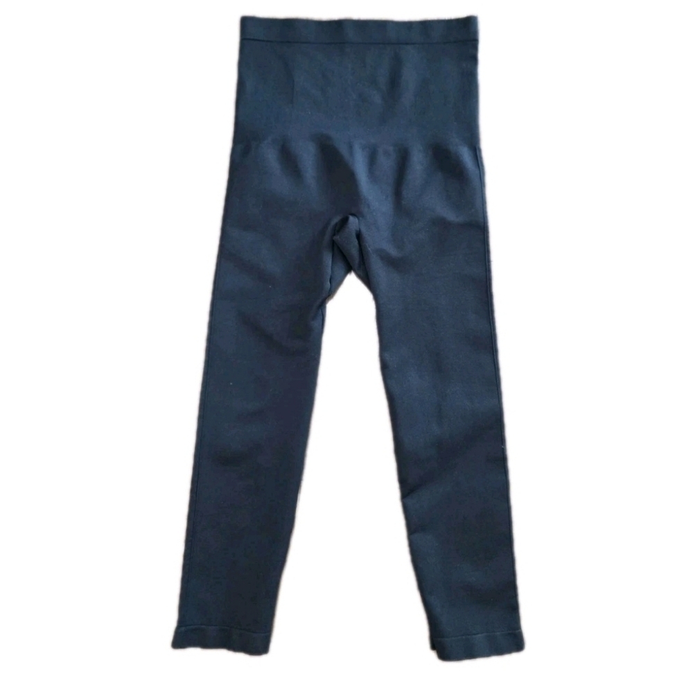 Empetua Shapermint Black High Waisted Shaping Leggings Size Large Spanx Like